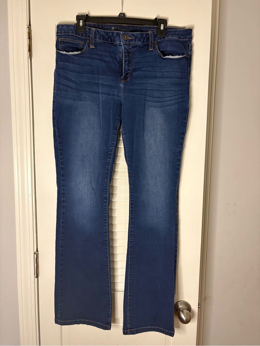 jcpenney Dark Blue Bootcut Jeans